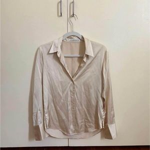 Abercrombie & Fitch Silk Botton Down